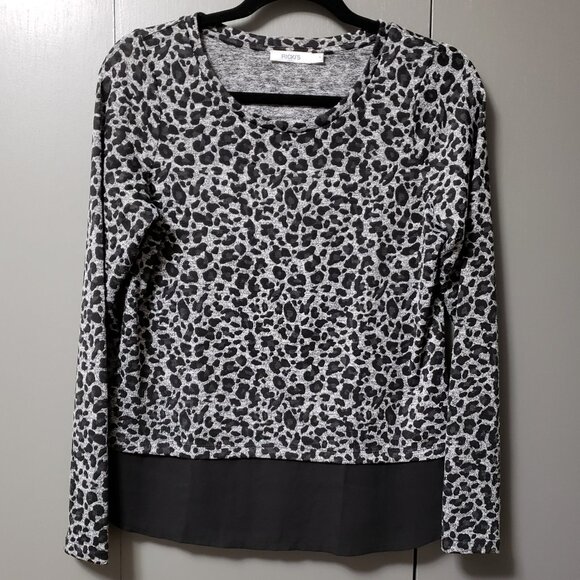 Ricki's Leopard Print Fooler Top - Picture 2 of 7